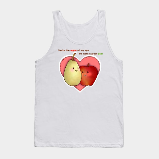 Apple Of My Eye Tank Top by JessieiiiDesign